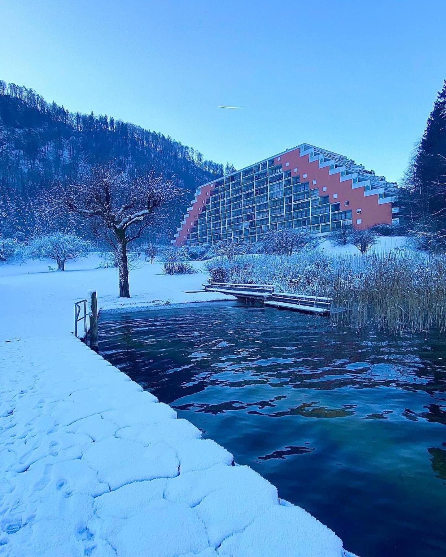 Apartment Am Ossiachersee Mit Eigenem Seezugang Landskron Bagian luar foto